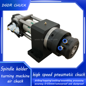 high speed rotary air collet chuck JAC-15 small spindle holder for lath automatic processing pneumatic chuck