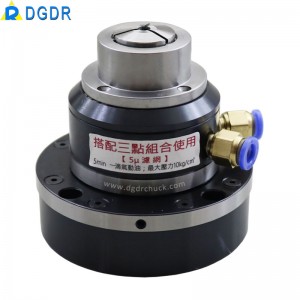 high precision mini air collet chuck GAL-15 grinder machine penumatic chuck rotary clamping tools for automatic equipment