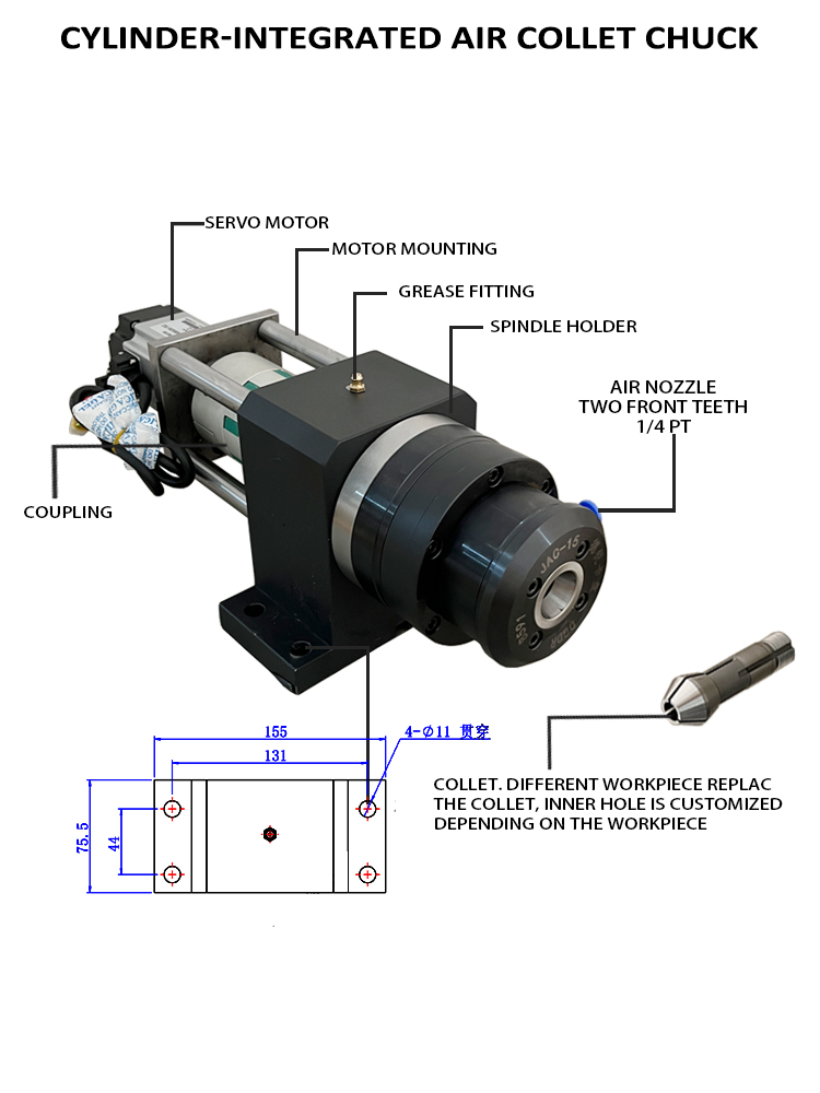 JAC-15+DR25-主轴-750