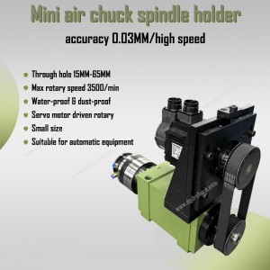 table lathe small air collet chuck spindle holder of turning machine grinding machine pneumatic chuck cnc lathe chuck