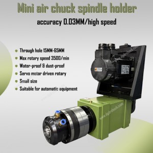 table lathe small air collet chuck spindle holder of turning machine grinding machine pneumatic chuck cnc lathe chuck