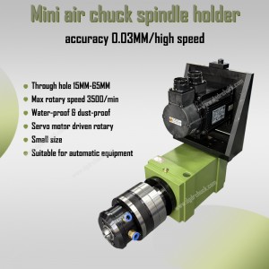 table lathe small air collet chuck spindle holder of turning machine grinding machine pneumatic chuck cnc lathe chuck