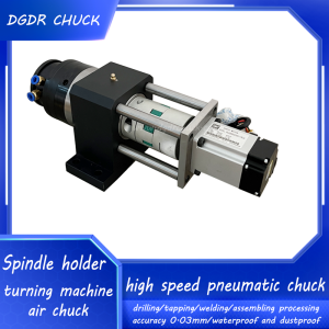 high speed rotary air collet chuck JAC-15 small spindle holder for lath automatic processing pneumatic chuck