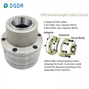 CPD-16C American standard chuck for CNC lathe front mounted chuck no movement high precision chuck
