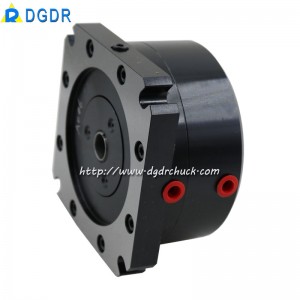 Stationary mini air collet chuck DAS-15 for tapping machine drilling machine automatic equipment fixed pneumatic chuck