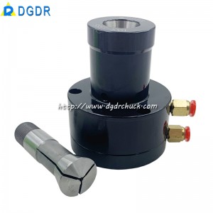 back pulled collet chuck YB-15 collet high precision mini air chuck stationary pneumatic DAS-15SS chuck