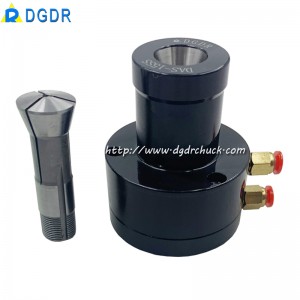 back pulled collet chuck YB-15 collet high precision mini air chuck stationary pneumatic DAS-15SS chuck