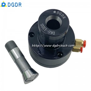 back pulled collet chuck YB-15 collet high precision mini air chuck stationary pneumatic DAS-15SS chuck