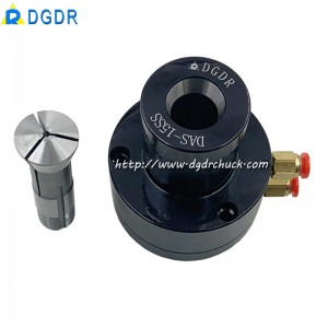 back pulled collet chuck YB-15 collet high precision mini air chuck stationary pneumatic DAS-15SS chuck