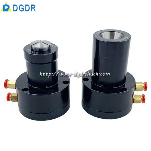 stationary air collet chuck DAS-20SS for tapping and drilling machine welding equipment pneumatic chuck