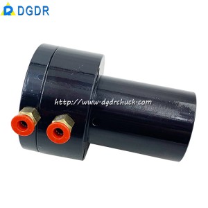 stationary air collet chuck DAS-20SS for tapping and drilling machine welding equipment pneumatic chuck