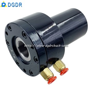 stationary air collet chuck DAS-20SS for tapping and drilling machine welding equipment pneumatic chuck