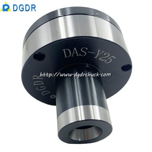 High precision stationary chuck DAS-Y20 back-pulled air collet chuck for tapping machine drilling machine automatic equipment fixed pneumatic chuck