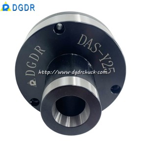 High precision stationary chuck DAS-Y20 back-pulled air collet chuck for tapping machine drilling machine automatic equipment fixed pneumatic chuck