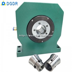 Pneumatic spindle collet chuck CHM-95 for double side processing double head cnc lathe air chuck for automatic equipment