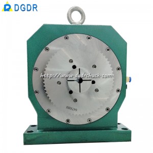 Pneumatic spindle collet chuck CHM-95 for double side processing double head cnc lathe air chuck for automatic equipment