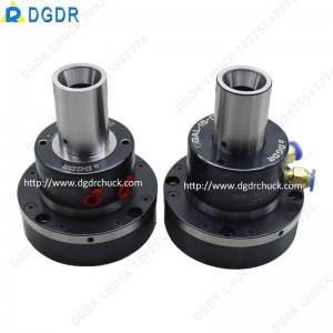 grinding machine air collet chuck GAL-15-D small size pneumatic chuck through hole design high presicion clamping tools