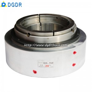 Large diameter hydraulic chuck GH-150 laser cutting machine oil pressure rotary clamp seat punch air chuck