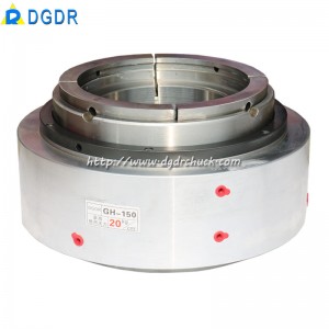 Large diameter hydraulic chuck GH-150 laser cutting machine oil pressure rotary clamp seat punch air chuck