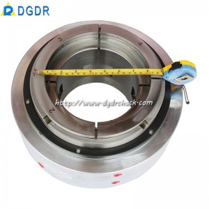 Large diameter hydraulic chuck GH-150 laser cutting machine oil pressure rotary clamp seat punch air chuck