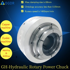 GH-70 cnc lathe chuck for laser cutting machine and special machine such as capper machine