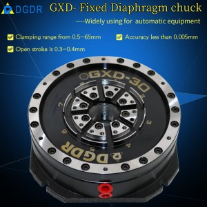 high precision fixed pneumatic diaphragm chuck GXD-30 for engraving machine milling machine air chuck for cnc processing