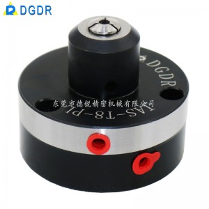 chuck mini JAS-T8, finger feed mini chuck, DGDR tapping machine small work piece chuck