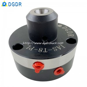 chuck mini JAS-T8, finger feed mini chuck, DGDR tapping machine small work piece chuck