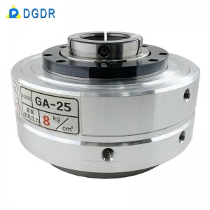 GA25/GA40 wood lathe high speed rotary hydraulic and pneumatic chuck with front-mounted and hollow