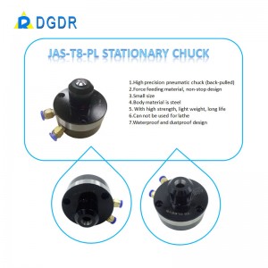 small chuck with clamping range from 0.5-8mm for twist rope machine mini chuck for small work piece JAS-T8-PL