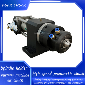 high speed rotary air collet chuck JAC-15 small spindle holder for lath automatic processing pneumatic chuck